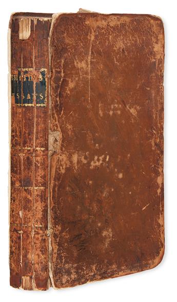 SMITH, ADAM.  Essays on Philosophical Subjects.  1795